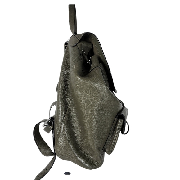 COACH PEBBLE LEATHER PENNIE BACKPACK main image 5